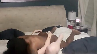 She loves BBC his tongue makes orgasm