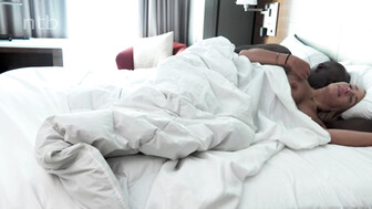 Mature blonde hotwife does the Knight and gets a creampie for her reward