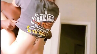 Happy interracial couple