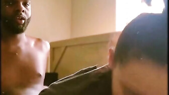 Happy interracial couple