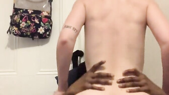 PAWG wife squirting from rough sex with BBC