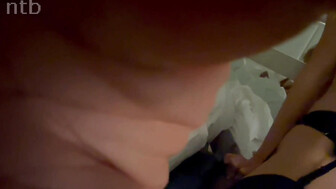 Blond white babe takes messy creampie inside her tight asshole