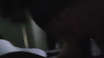 Hot sexy wife sucks her hot black hubby