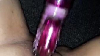 Teen wife uses toy to masturbate