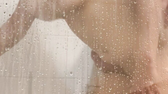 Busty babe takes real cum shower from her bwc lover