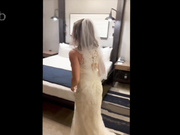 First wedding night fucking and sharing with hung black stud and husband