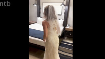 First wedding night fucking and sharing with hung black stud and husband