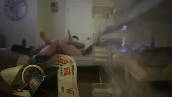 Wife meets stranger to fuck while husband works