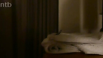 Sexy cuckold white wife gets fucked under shower by her hung black bull