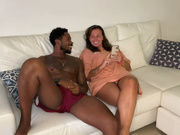 MILF with big booty and handsome black boyfriend