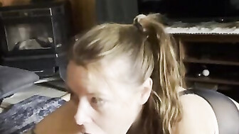 BBC wet deepthroating blowjob