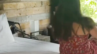 Freshly married cuckold white wife take some fresh air with her bbc