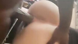 Thick black dick for white slut with big ass