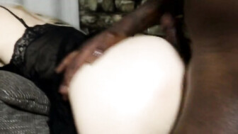 Blonde with big booty fucked by BBC