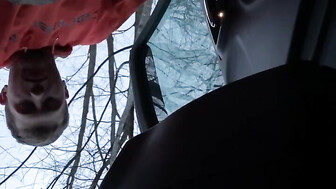 Wife cheats on the side of the road