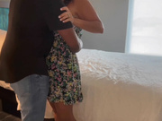 Hotwife with curvy body gets huge black cock bare