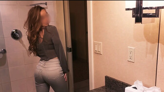 Hot cuckold wife takes big black cock hubby watches