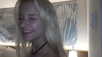 Sexy hot young blonde wife fucks BBC and husband gets angry