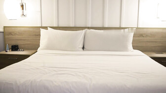 Hot blonde wife and her husband enjoy a threesome