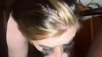 BBC blowjob and backshots end in facial