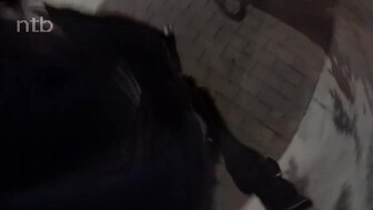 Huge natural boobs ginger plays with bbc and swallows his cum