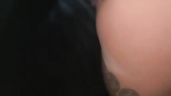 Sloppy deepthroat on BBC and pounding