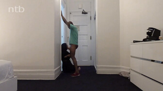 Hung black stud squeezes last drops of cum in white teens mouth
