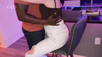 Hubby reclaims wife's pussy after her bbc lover impregnated her