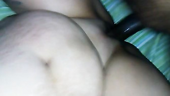 Squirting on Big Black Cock