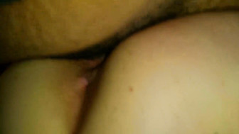 Creamy pussy of the shared wife with bbc