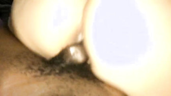 Phatassed slut fucks BBC