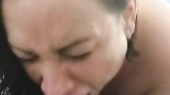MILF Sucking BBC
