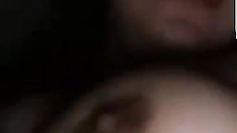 Wife fucking while hubby on video call