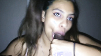 Latina Amazing BBC Blowjob