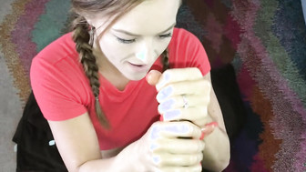 Handjob and Facial