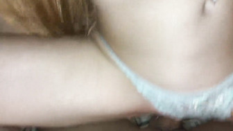 Passionate sex of a young couple