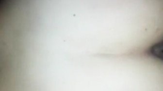 Threesome black and white dick for slut gf