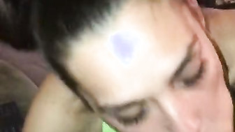 Deeptroat sucking no hands