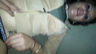 Husband's friend fucks his slut wife