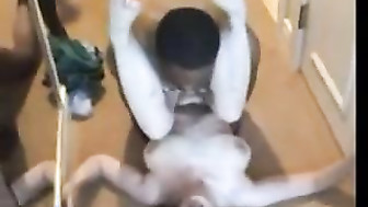 Three BBC with white slut wife