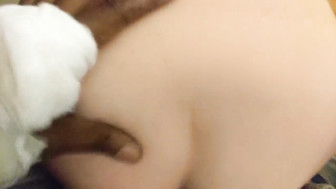 Slutty Nurse Rides Black Dick