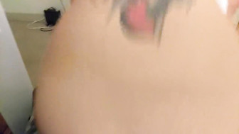 Slutty Nurse Rides Black Dick