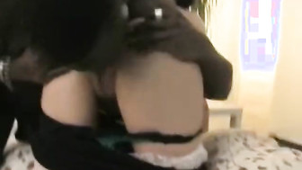 White wife in school uniform shared with BBC