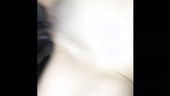 Sexy Girl Creams on Black Cock