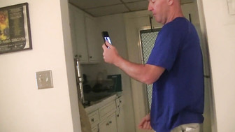 Cuckold husband making Interracial Porn with his wife