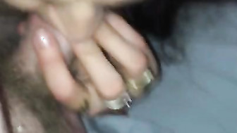 Couple having fun with family friend