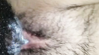 Creamiest Hairy Pussy Creampied by BBC