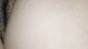 Creamiest Hairy Pussy Creampied by BBC