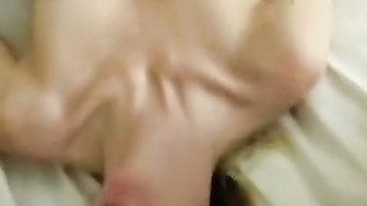 Shared wife moans with pleasure