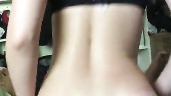 Sexy blonde wife rides BBC